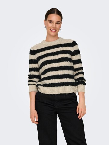 ONLY Sweater 'ONLJESSICA' in Beige: front