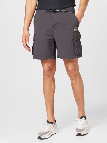 Loosefit Pantalon de sport 'RUN ASHORE' QUIKSILVER en gris : devant