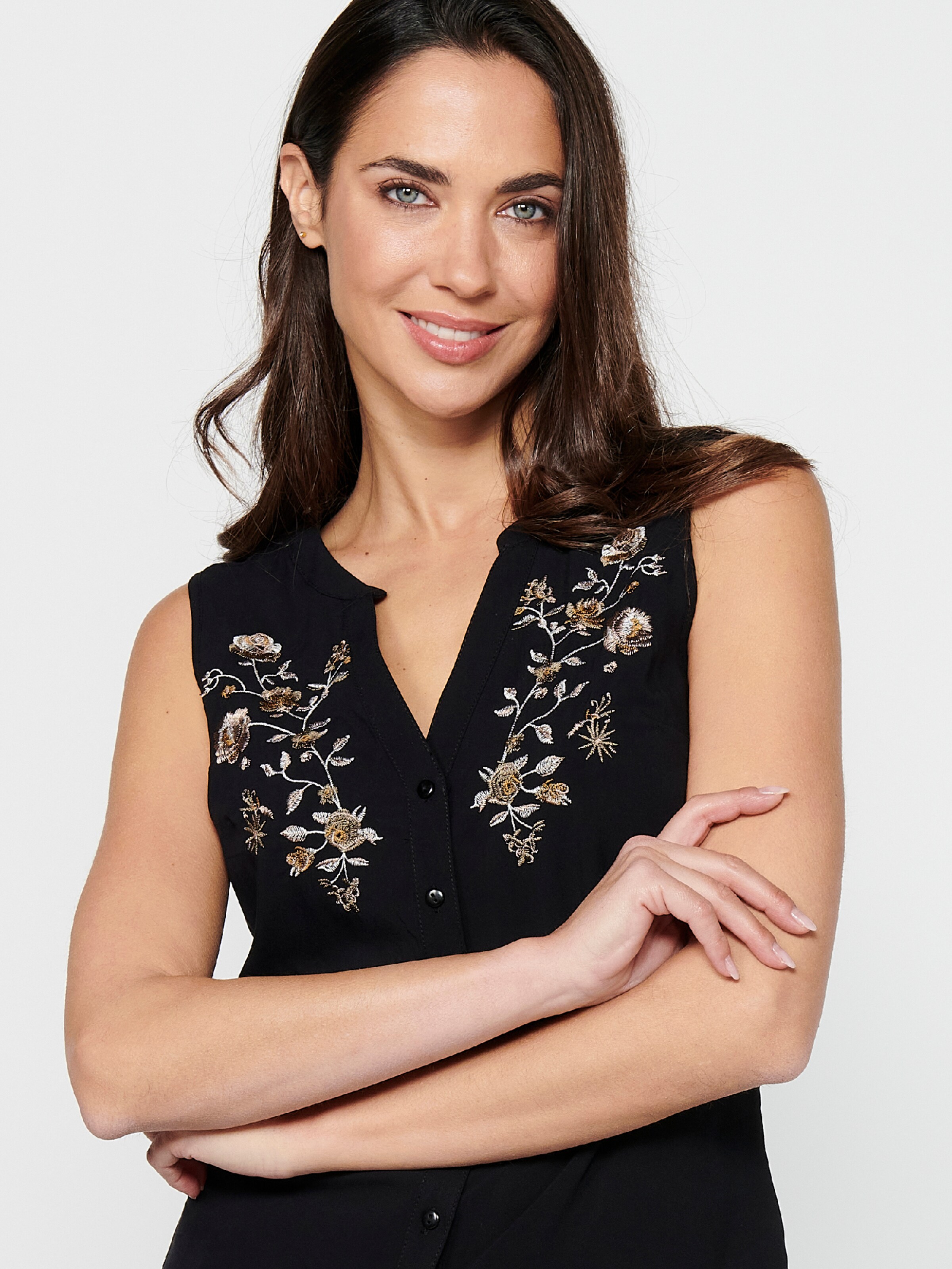 KOROSHI Blus i svart