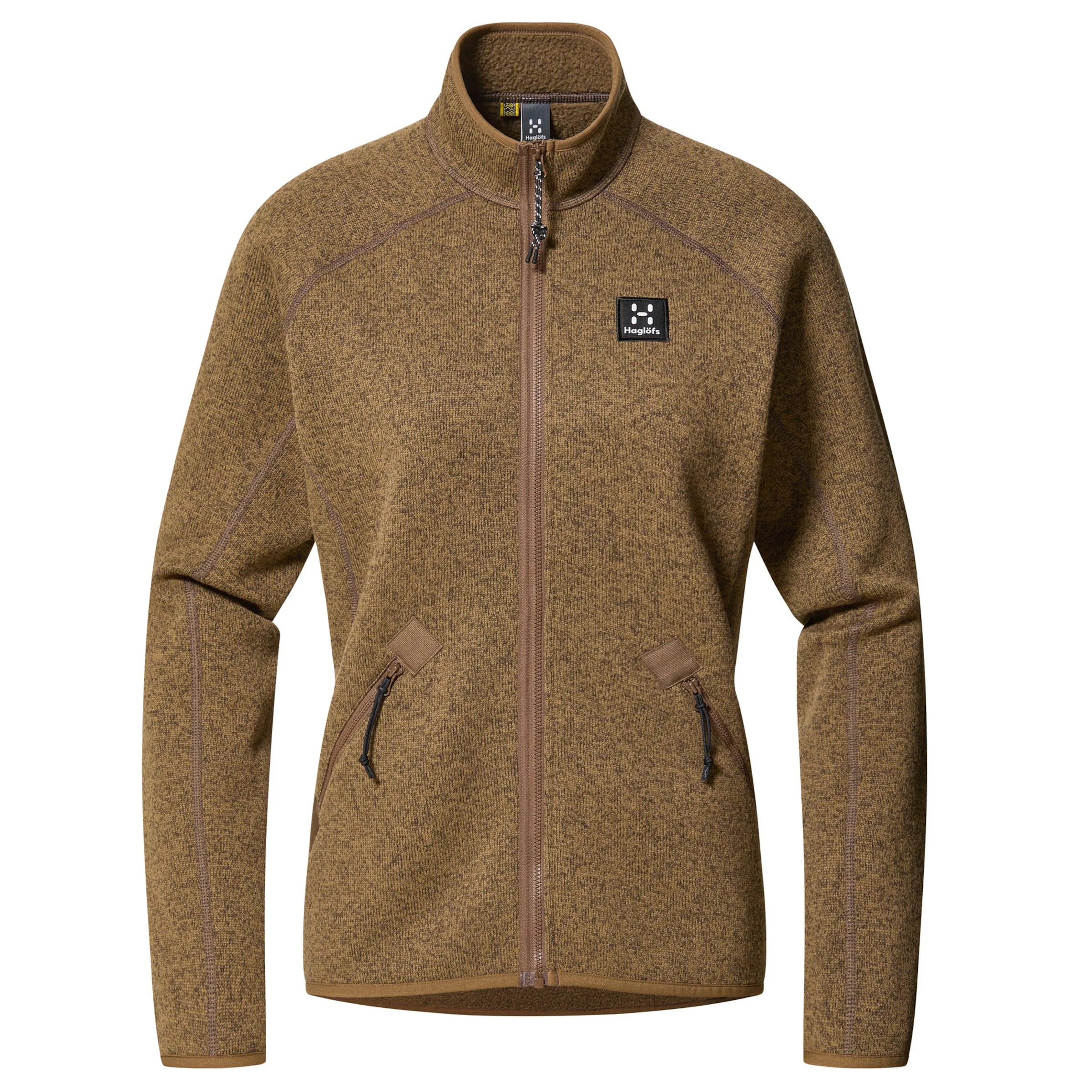 Haglöfs Fleecejacke ' Risberg ' in Braun: Vorderseite