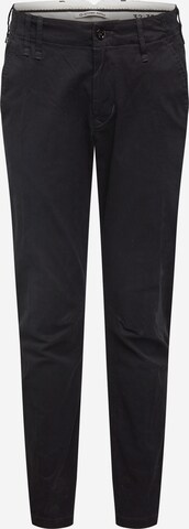 G-Star RAW Slimfit Chino 'Vetar' in Zwart: voorkant