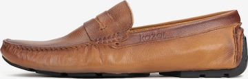 Kazar Moccasins in Brown: front