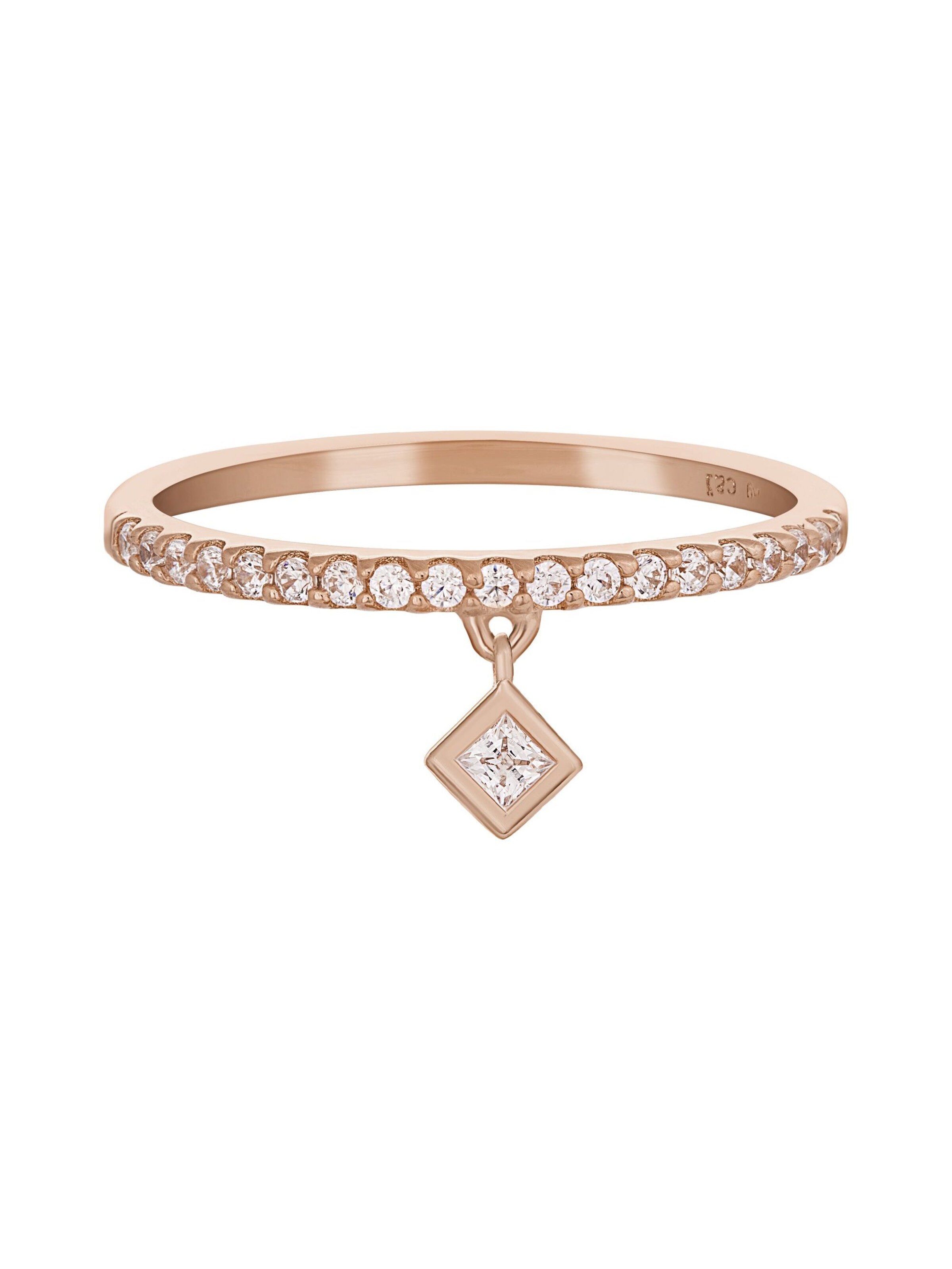 caï Ring in Rot: Vorderseite