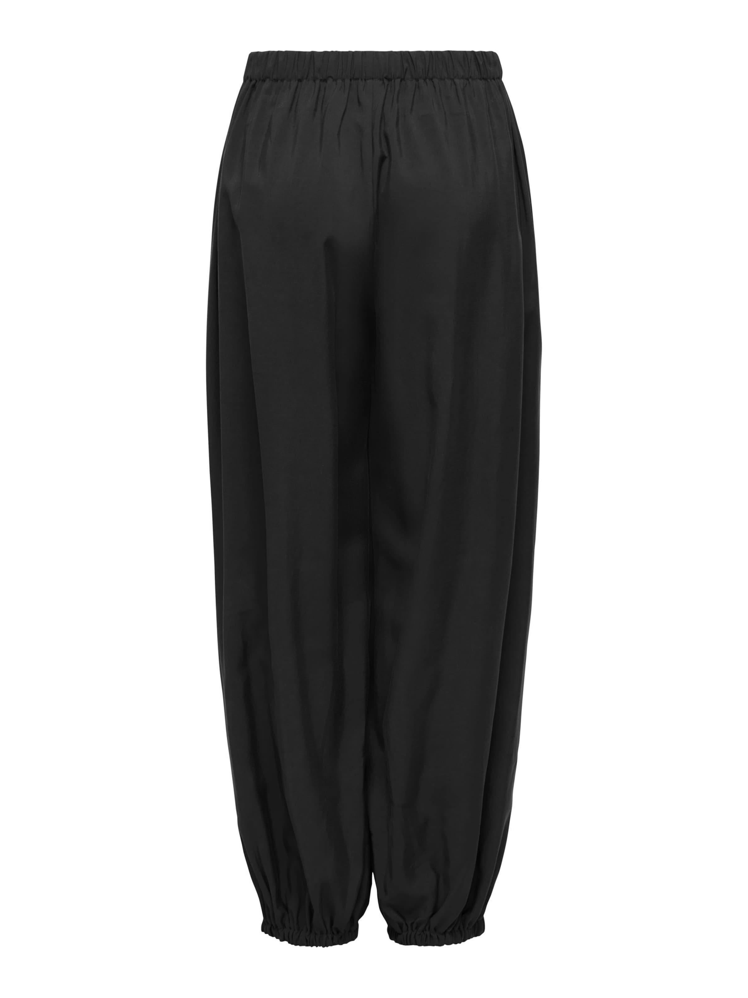 ONLY Baggy Broek 'ONLScarly' in Zwart