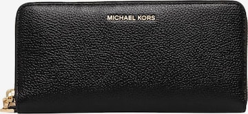 Portamonete 'Travel Continental' di Michael Kors in nero: frontale