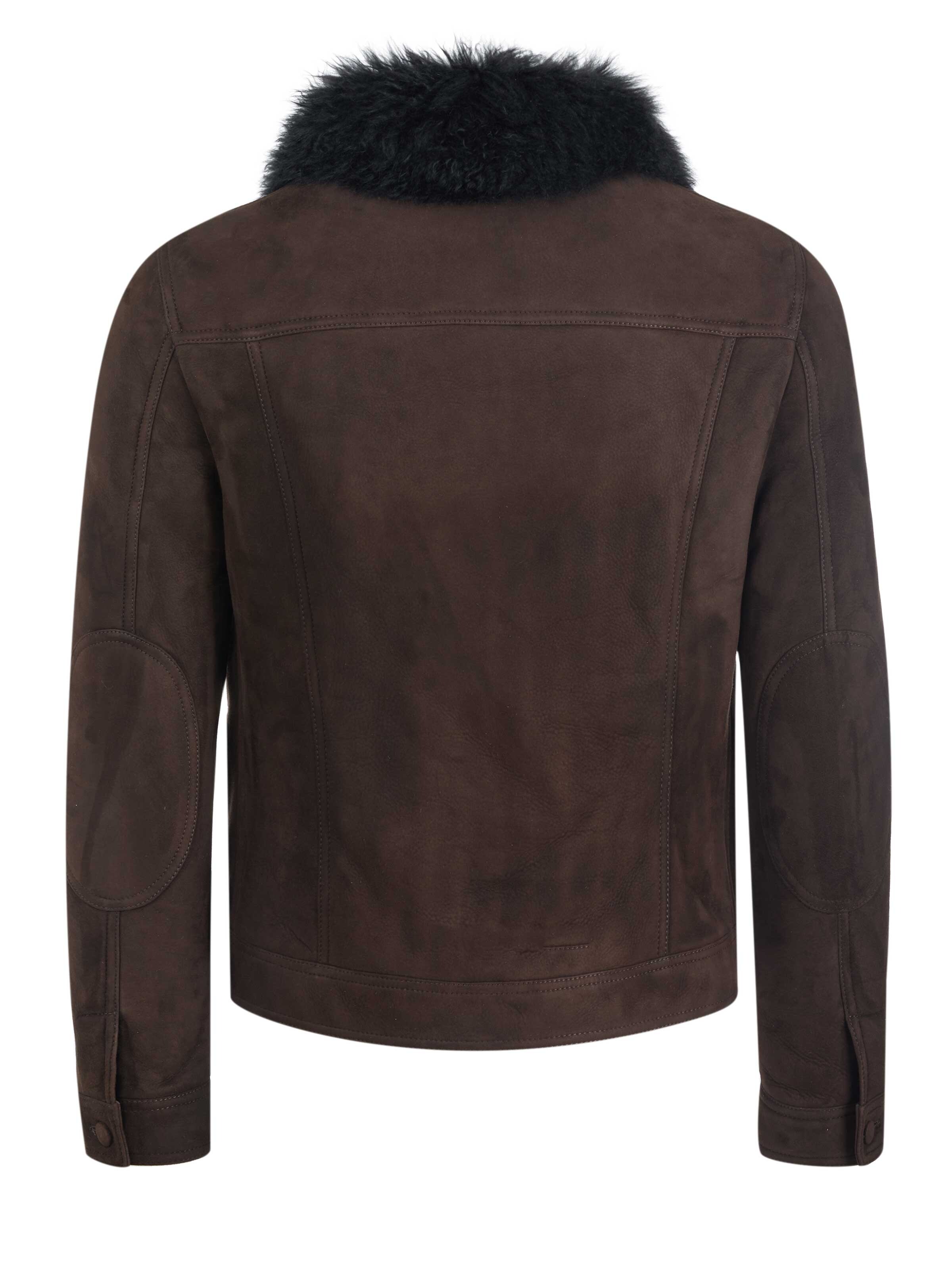 PAL ZILERI Between-Season Jacket in Brown