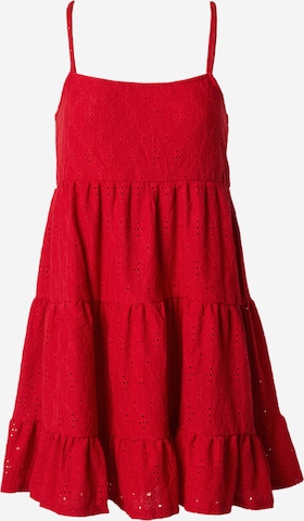 ABOUT YOU Kleid 'Orelia' in Rot: predná strana