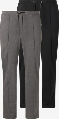 Loosefit Pantalon ' Baron Colehan ' Charles Colby en gris : devant