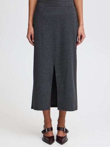ICHI - Falda 'KATE' en gris: frente