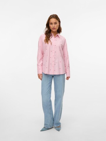 VERO MODA Blouse 'VMSOPHIA' in Pink