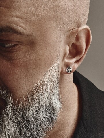 REYTEL Ohrring 'COMPASS' in Silber