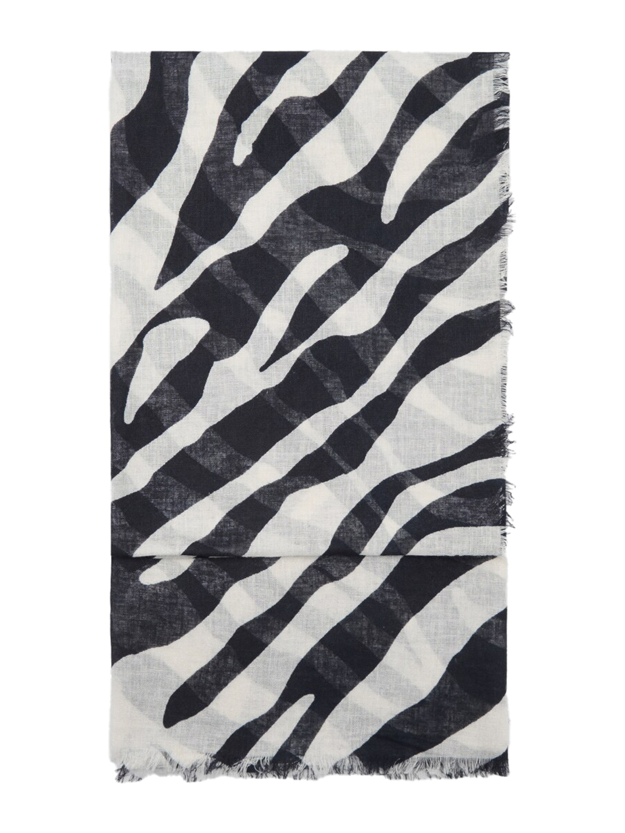 MANGO Šál - Čierna: predná strana