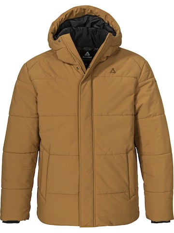 Veste outdoor Schöffel en marron : devant