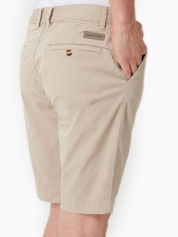 Organication Slimfit Shorts in Beige