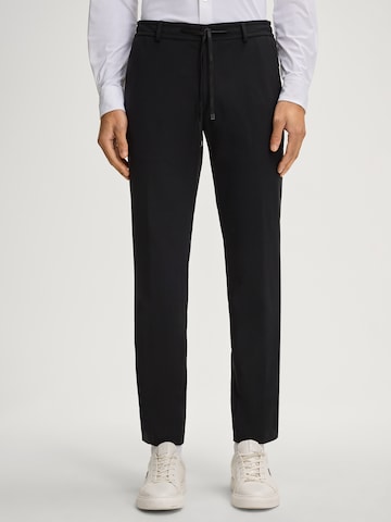 Coupe slim Pantalon 'Sake' JOOP! en noir : devant
