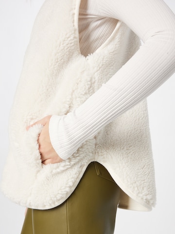 Gilet 'Peggy Pile' di WEEKDAY in beige
