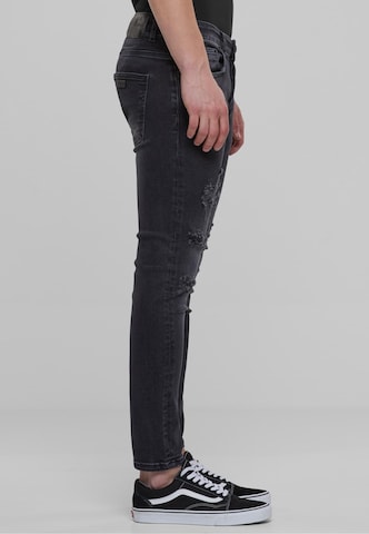 2Y Premium Skinny Jeans in Zwart