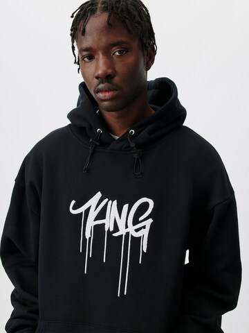 Sweat-shirt 'Liam' ABOUT YOU x Kingsley Coman en noir