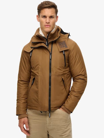 Superdry & Co Jacke in Braun: Vorderseite