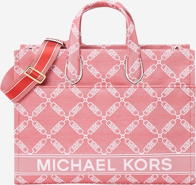 MICHAEL Michael Kors Cabas 'GIGI' en saumon / rouge / blanc, Vue avec produit