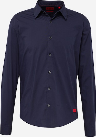 HUGO Red Button Up Shirt 'Ermo' in Blue / Red, Item view