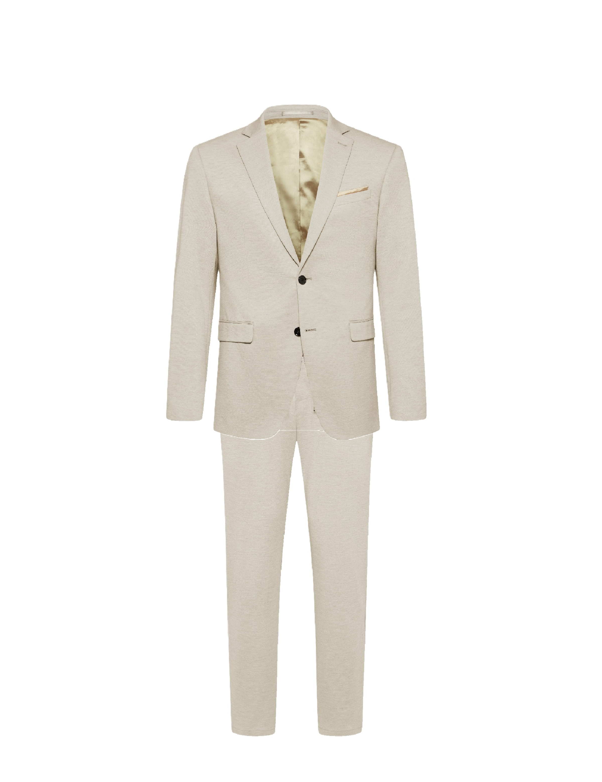 Thomas Goodwin Regular Anzug in Beige: Vorderseite