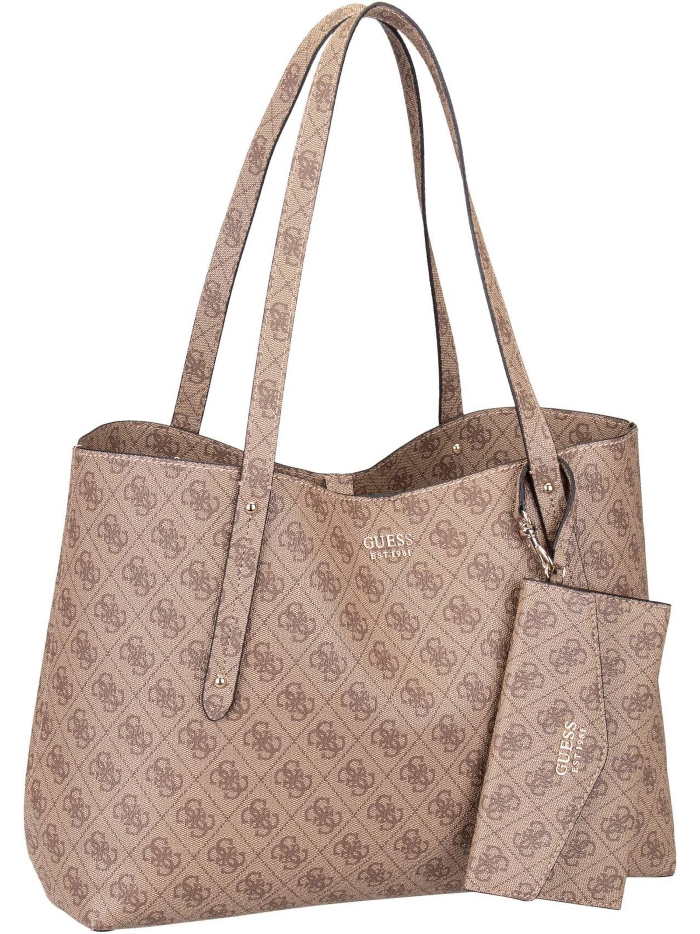 GUESS Nákupní taška 'BRENTON TOTE' - hnědá / světle hnědá, Produkt