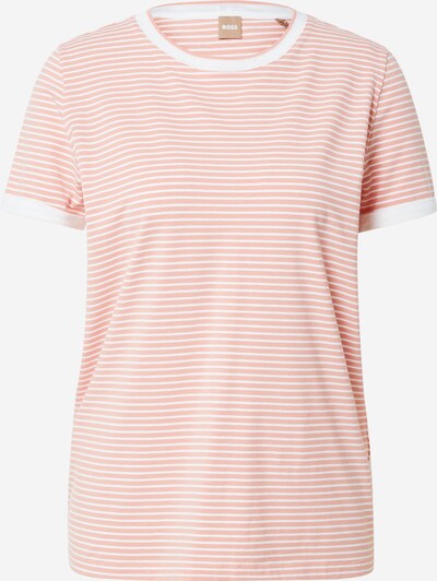 BOSS Black Shirt 'Emasa' in Apricot / White, Item view