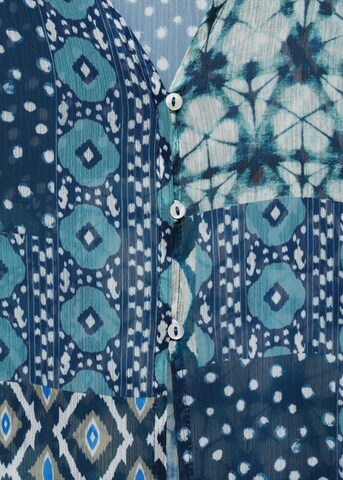 MANGO TEEN Bluse 'Begur' in Blau