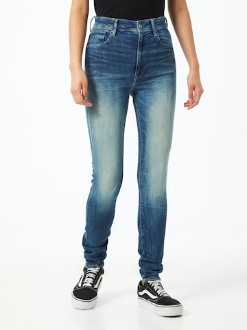 G-Star RAW Skinny Τζιν 'Kafey' σε μπλε: μπροστά