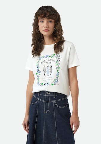 COMMA T-Shirt in Weiß: Vorderseite