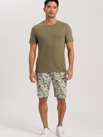 Hanro Pyjamabroek 'Night & Day' in Groen