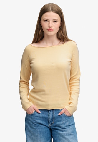 Superdry & Co Shirt in Yellow: front
