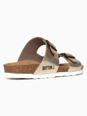 Bayton Pantolette 'Ilithyie' i guld