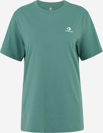 CONVERSE Shirt in Groen: voorkant
