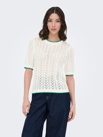 JDY - Jersey 'JDYTikka' en blanco: frente