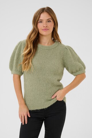 Kaffe Sweater 'Emilie' in Green: front