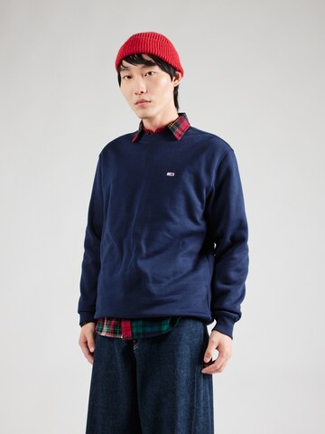 Tommy Jeans - Sudadera en azul: frente
