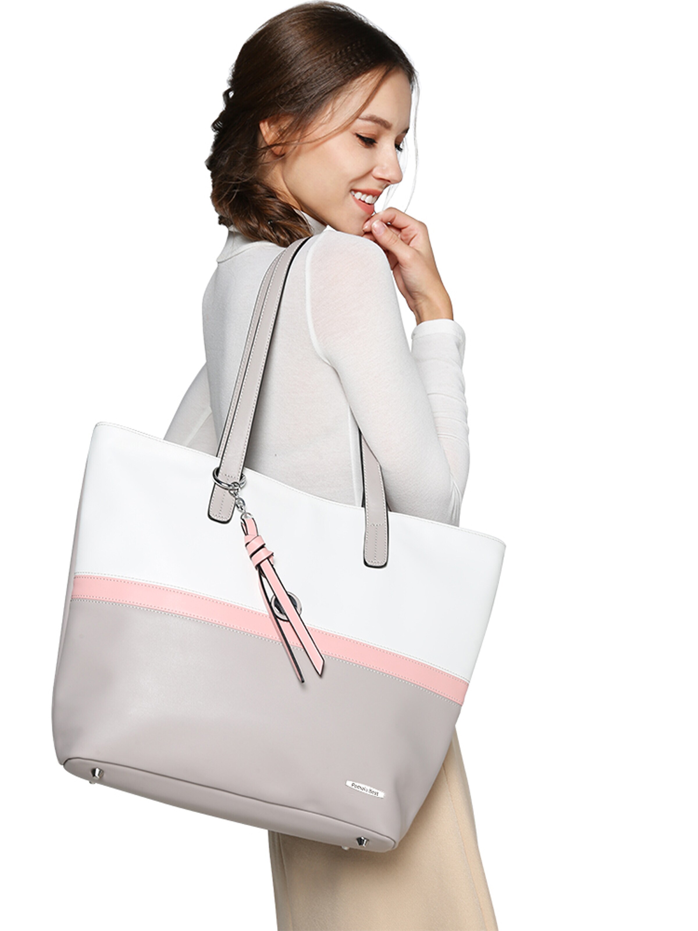 Shopper di Pomelo Best in rosa