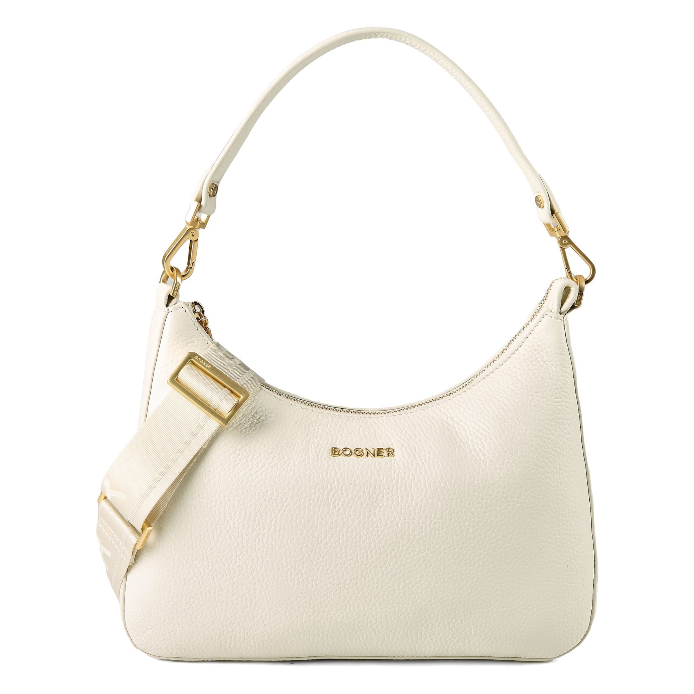 BOGNER Shoulder Bag 'Wallis Odette ' in White: front