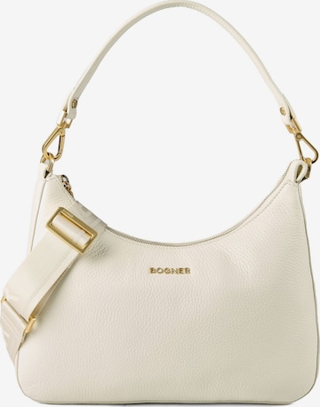 BOGNER Shoulder Bag 'Wallis Odette ' in White: front
