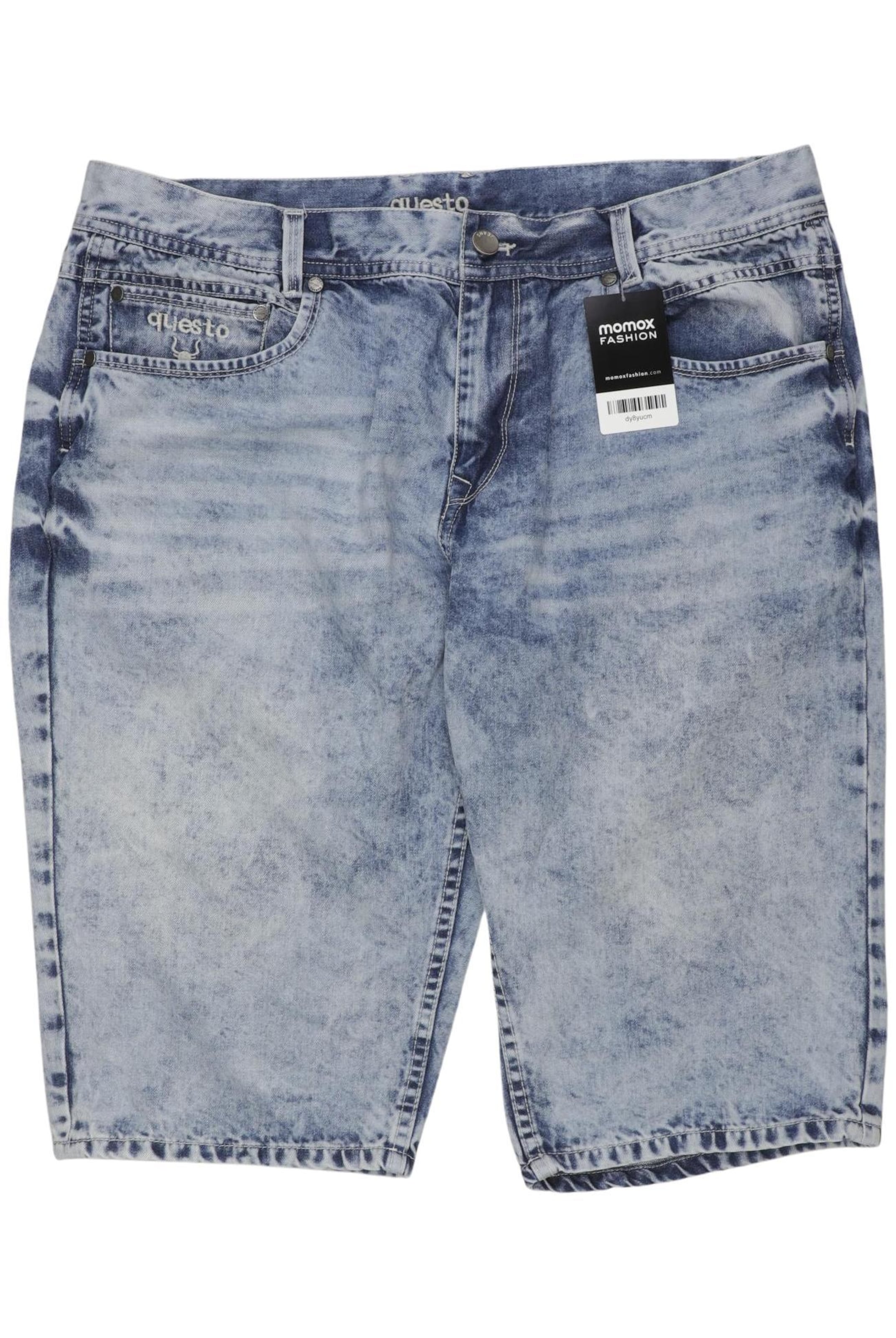 Questo Savage Shorts in 35-36 in Blue: front