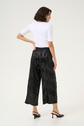 Kaffe Regular Hose 'Amalie' in Schwarz