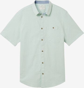 TOM TAILOR - Camisa em verde: frente