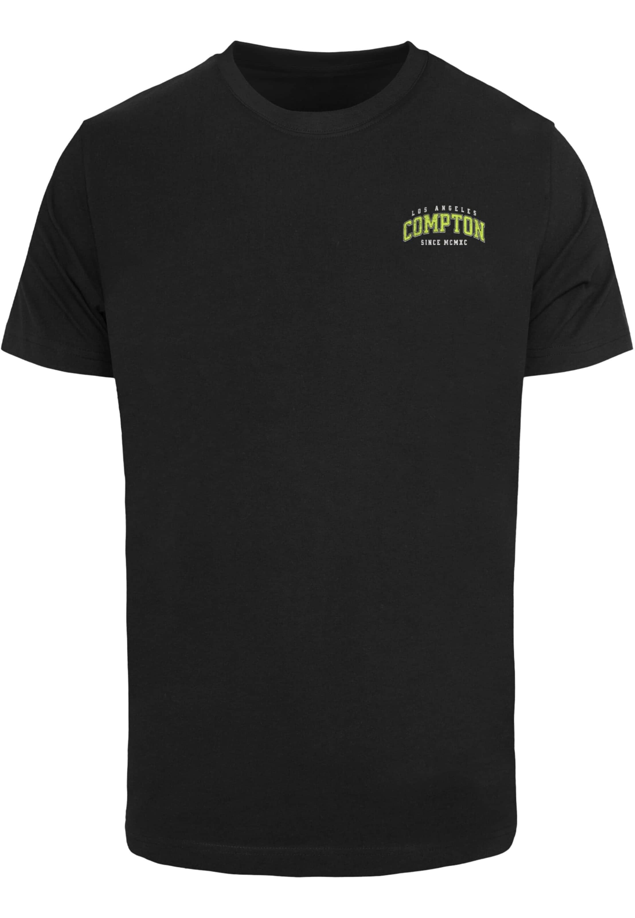 Mister Tee Shirt 'Compton Grunge Look' in Black ABOUT YOU