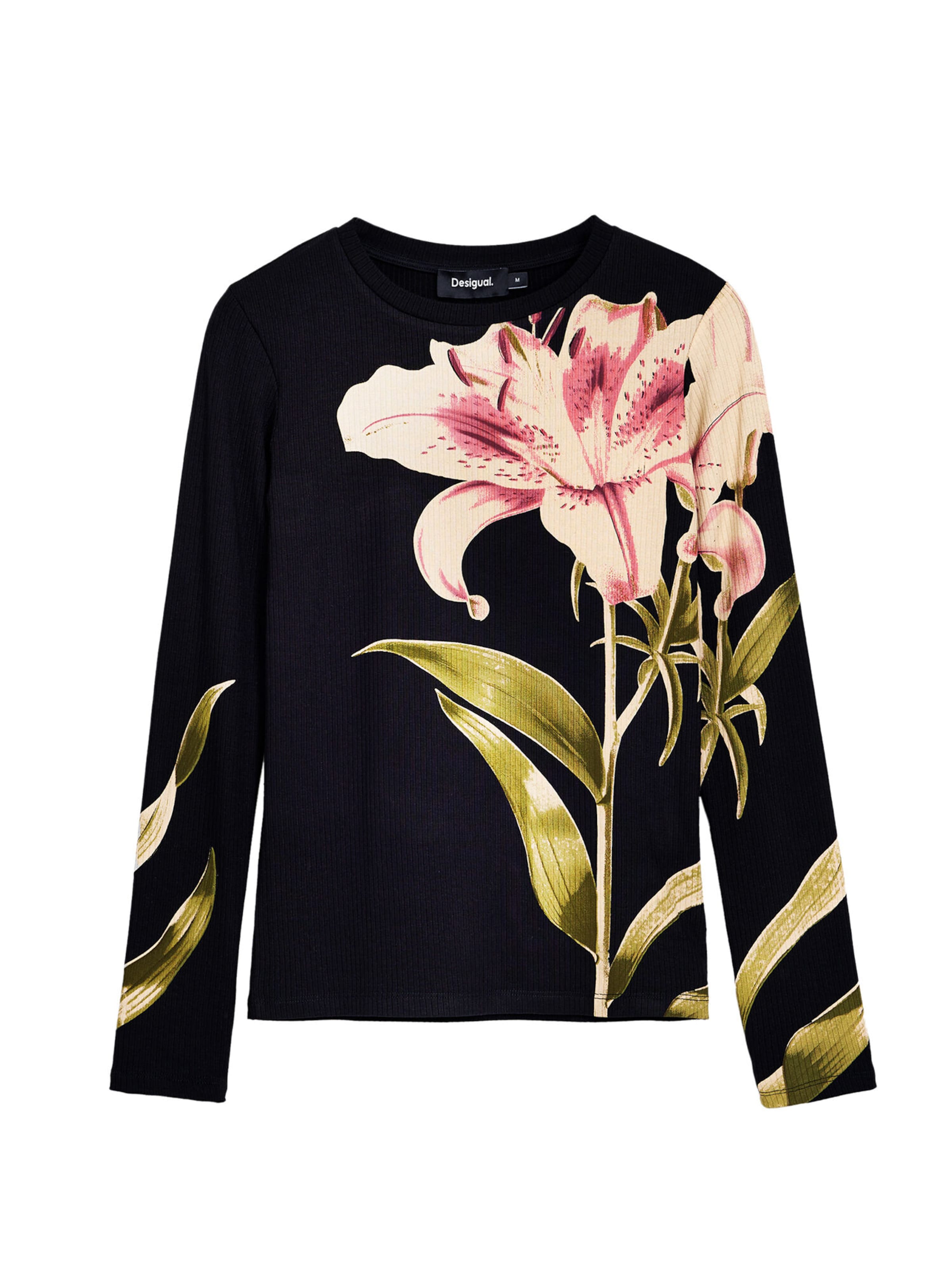 Desigual T-shirt i svart: framsida