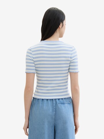 T-shirt TOM TAILOR DENIM en bleu