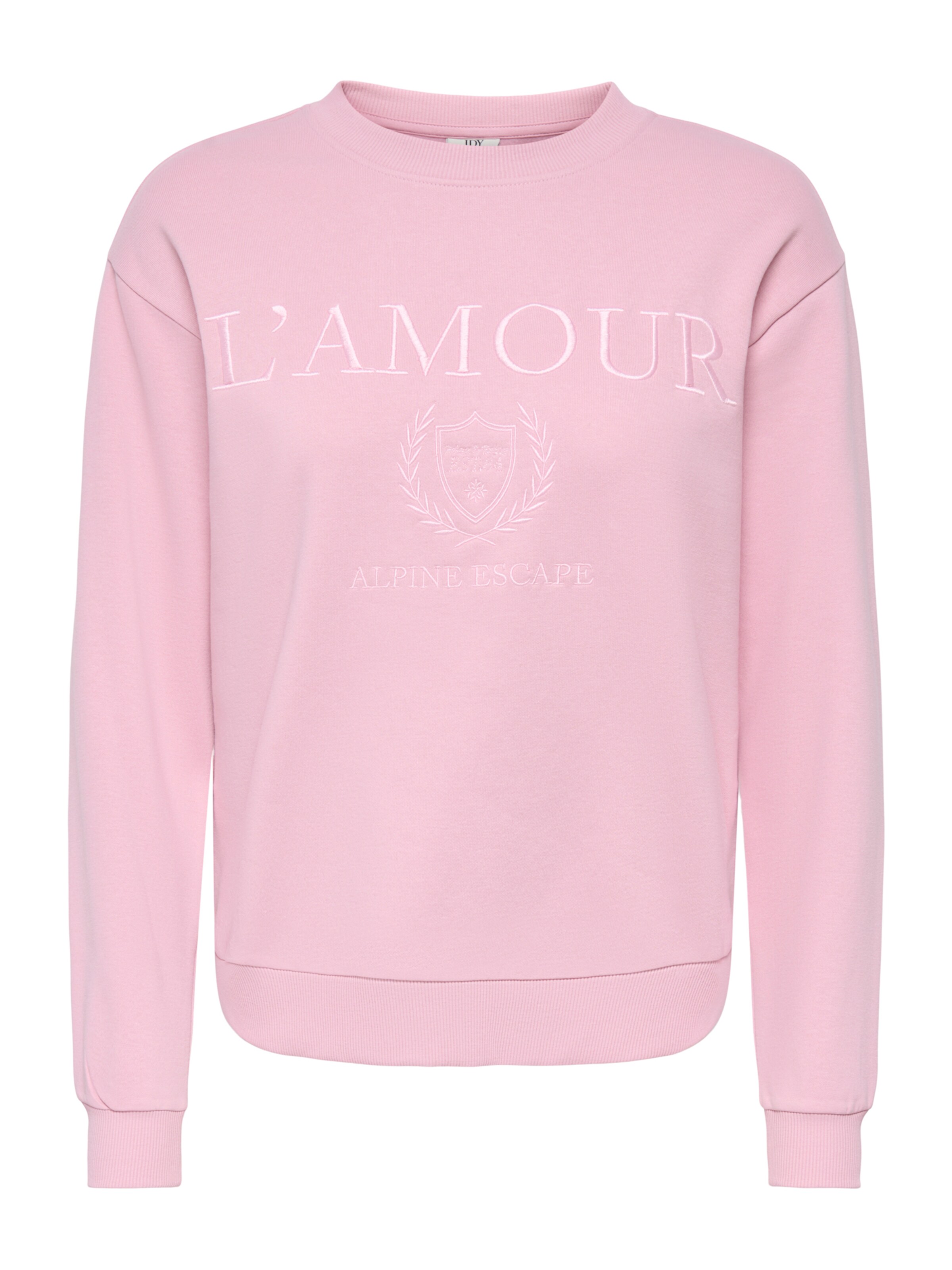 JDY Sweatshirt 'JDYPARIS' in Pink: Vorderseite