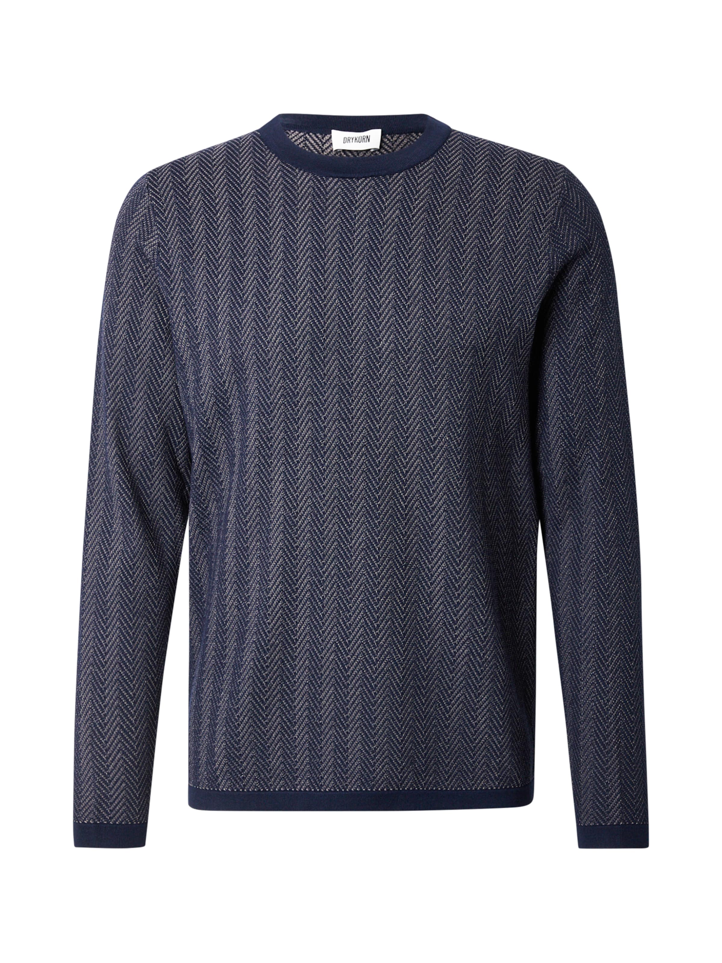 DRYKORN Πουλόβερ 'Irmino' σε μπλε: μπροστά