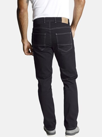 Jan Vanderstorm Loosefit Jeans 'Gunnar' in Zwart